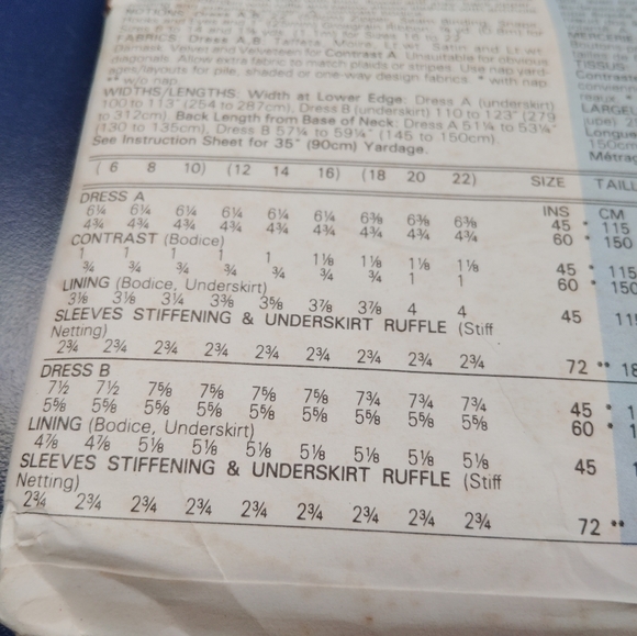 Butterick Sewing Pattern 4517 Women's Evening Cocktail Formal Dress Sizw12-16 - Picture 5 of 6